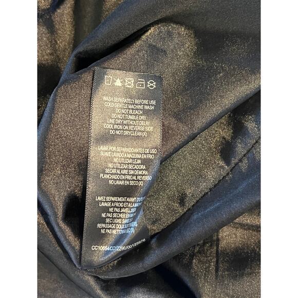 City Chic Floral V-Neck Midi Dress Womens 18 Whimsigoth Fairy Cottagecore Black - Picture 15 of 16